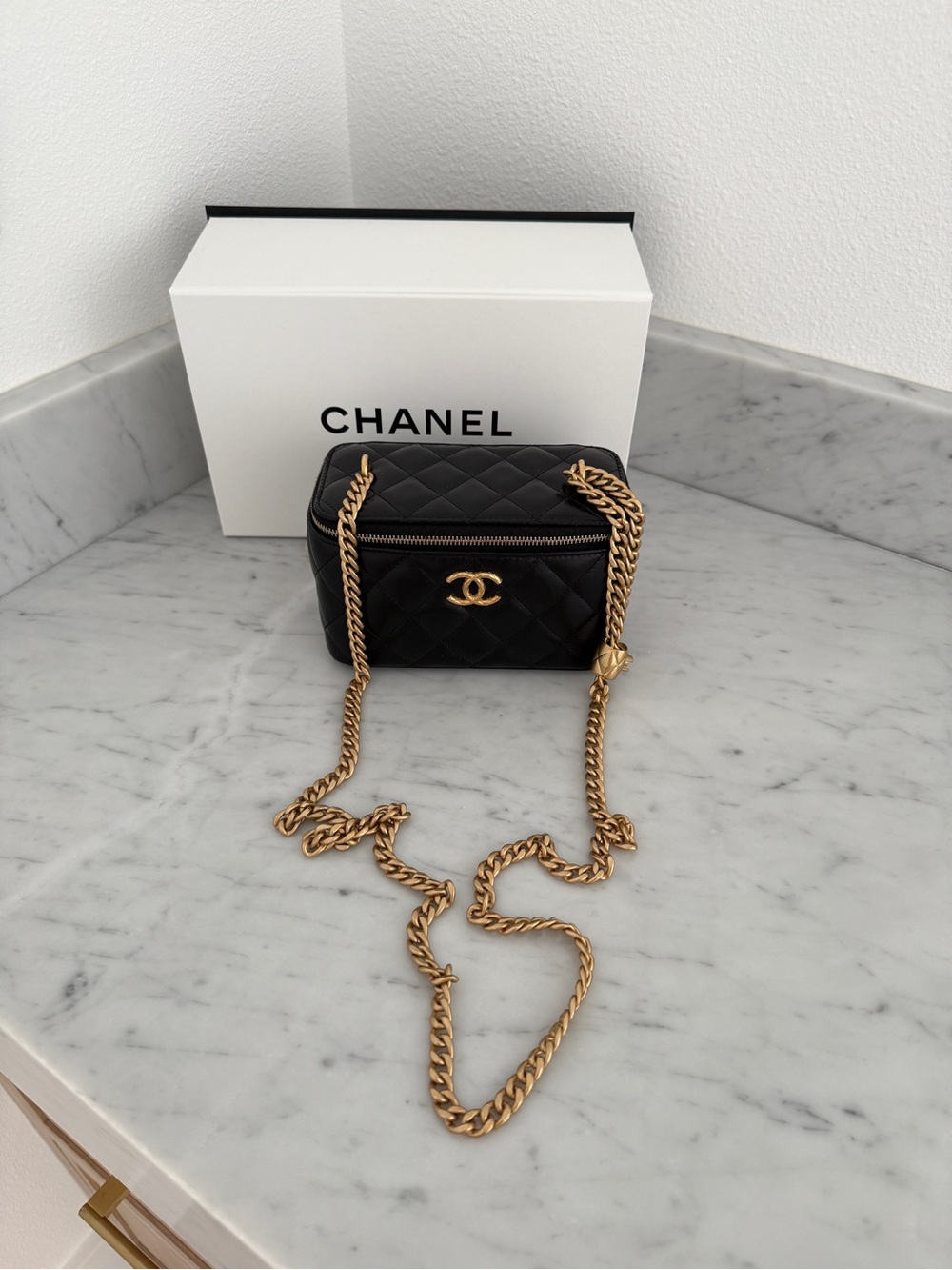 Chanel vanity bag